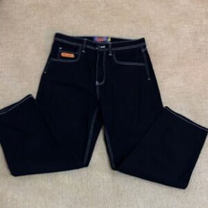 Zumiez Black Relaxed Fit Jeans